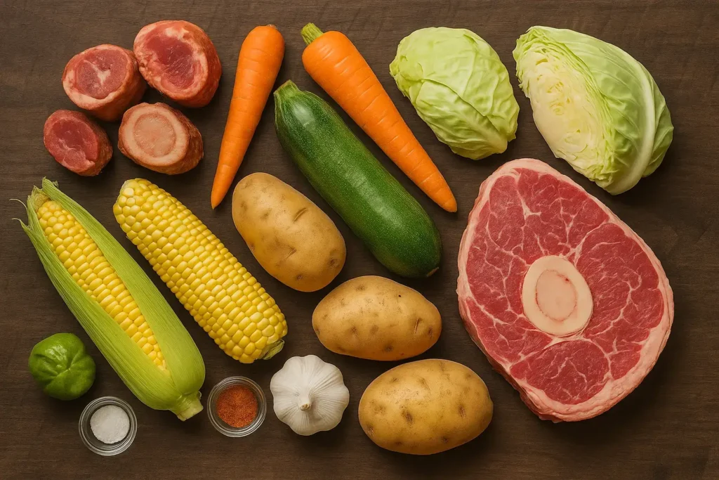 Caldo De Res Recipe (Mexican Beef Soup) Ingredients