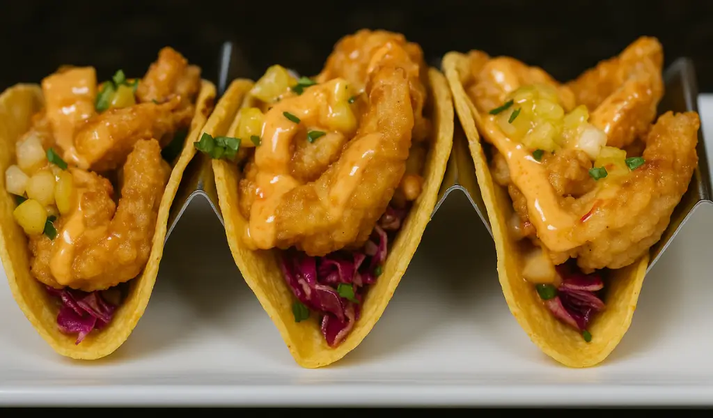 Bang Bang Shrimp Tacos