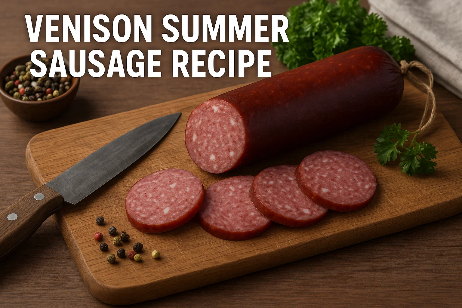 Venison Summer Sausage Recipe